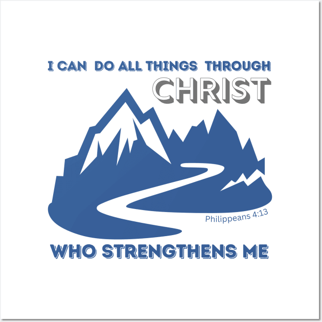 LDS Youth Theme 2023 All Things Through Christ Wall Art by MalibuSun